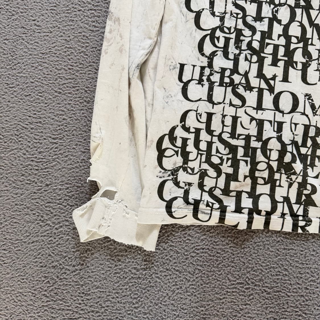   Custom culture destroyed long sleeve 상품이미지2