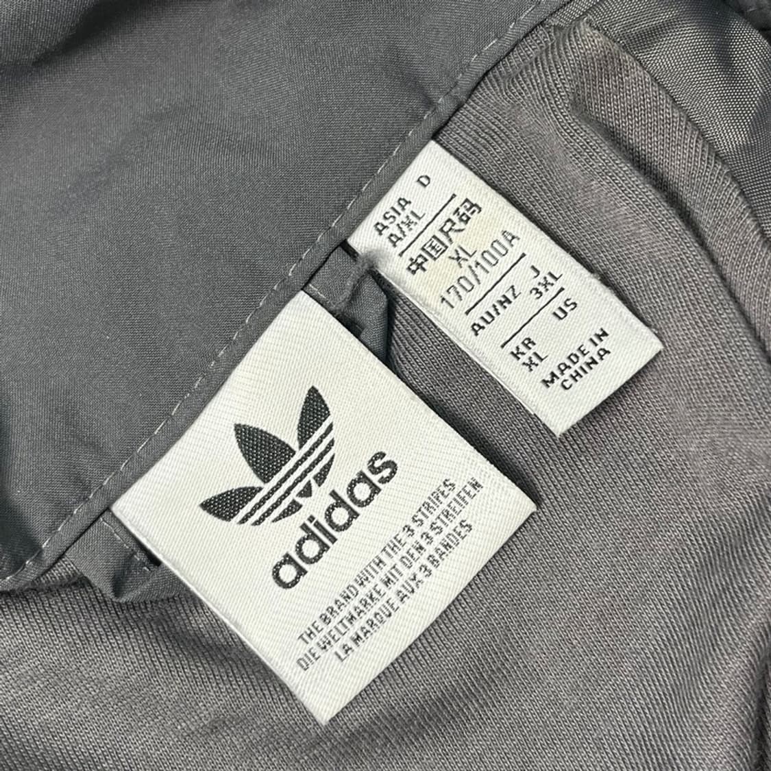 ADIDAS 아딜레니엄 트랙탑 그레이 XL 상품이미지3