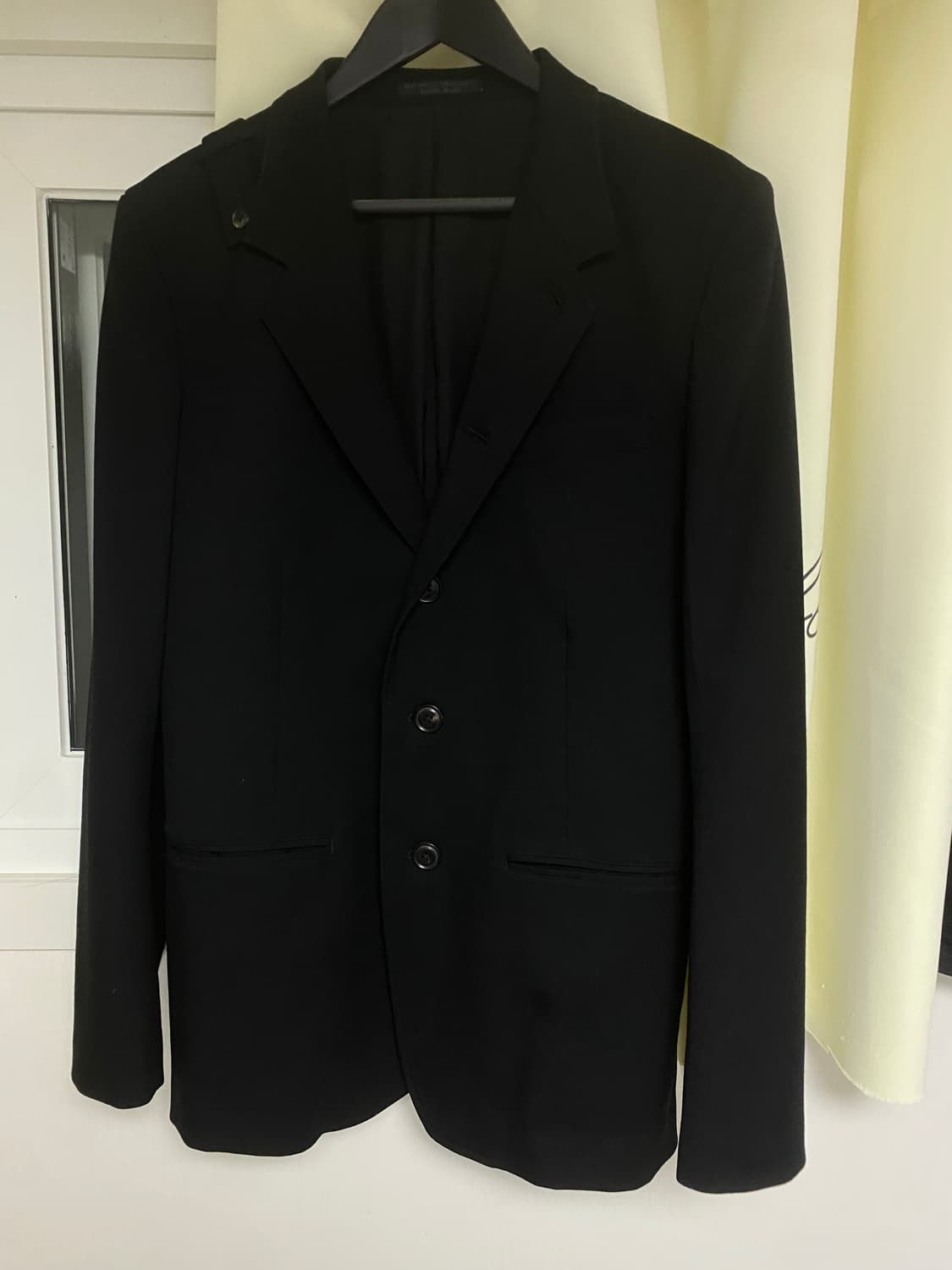 요지야마모토 뿌르옴므(레귤레이션) 5버튼 가쿠란 자켓  상품이미지4