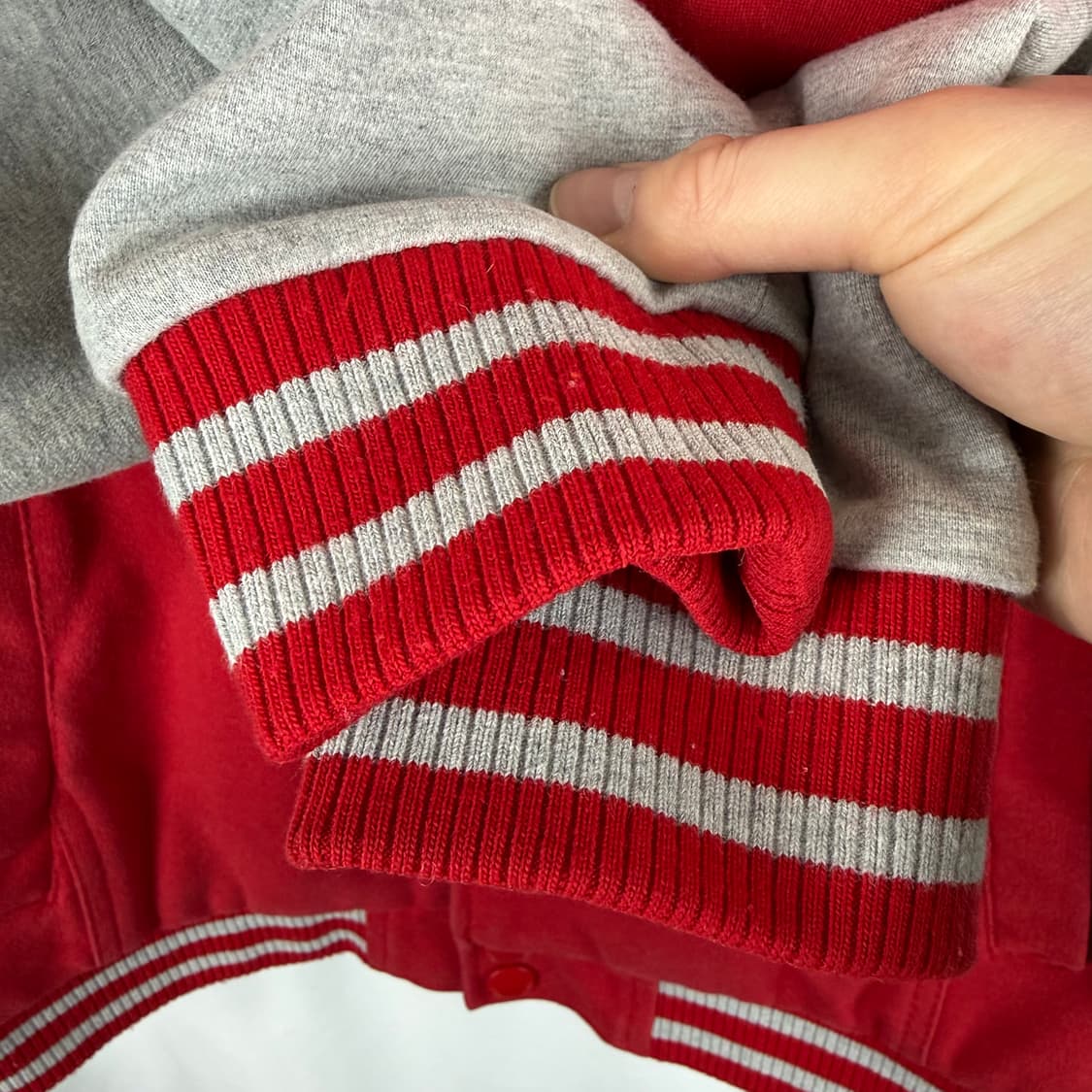 (100) MLB 화이트레드삭스 베이스볼 점퍼 상품이미지4