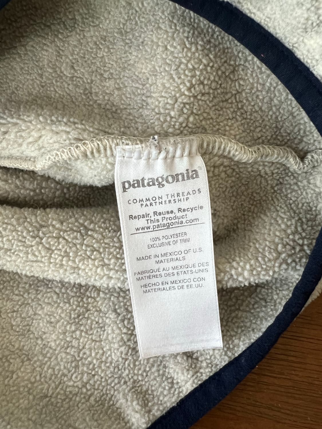 파타고니아 신칠라 오트밀 헤비웨이트 L 상품이미지4