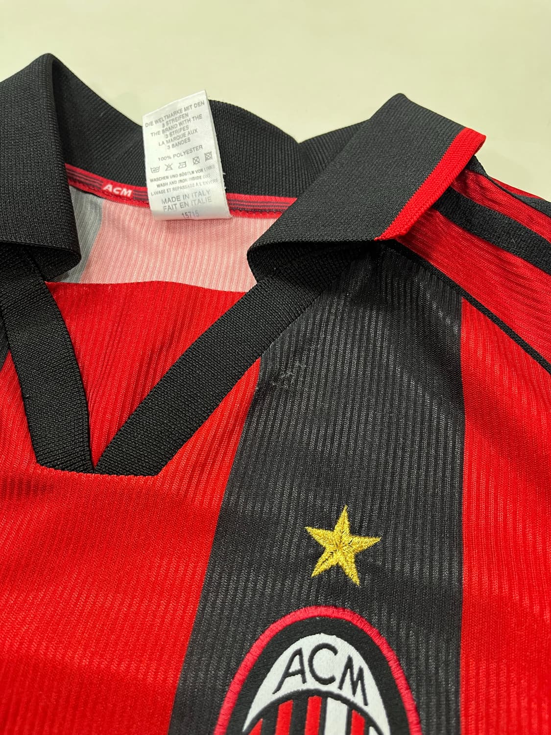 아디다스 98-99 AC 밀란 홈 파울로 말디니 상품이미지10