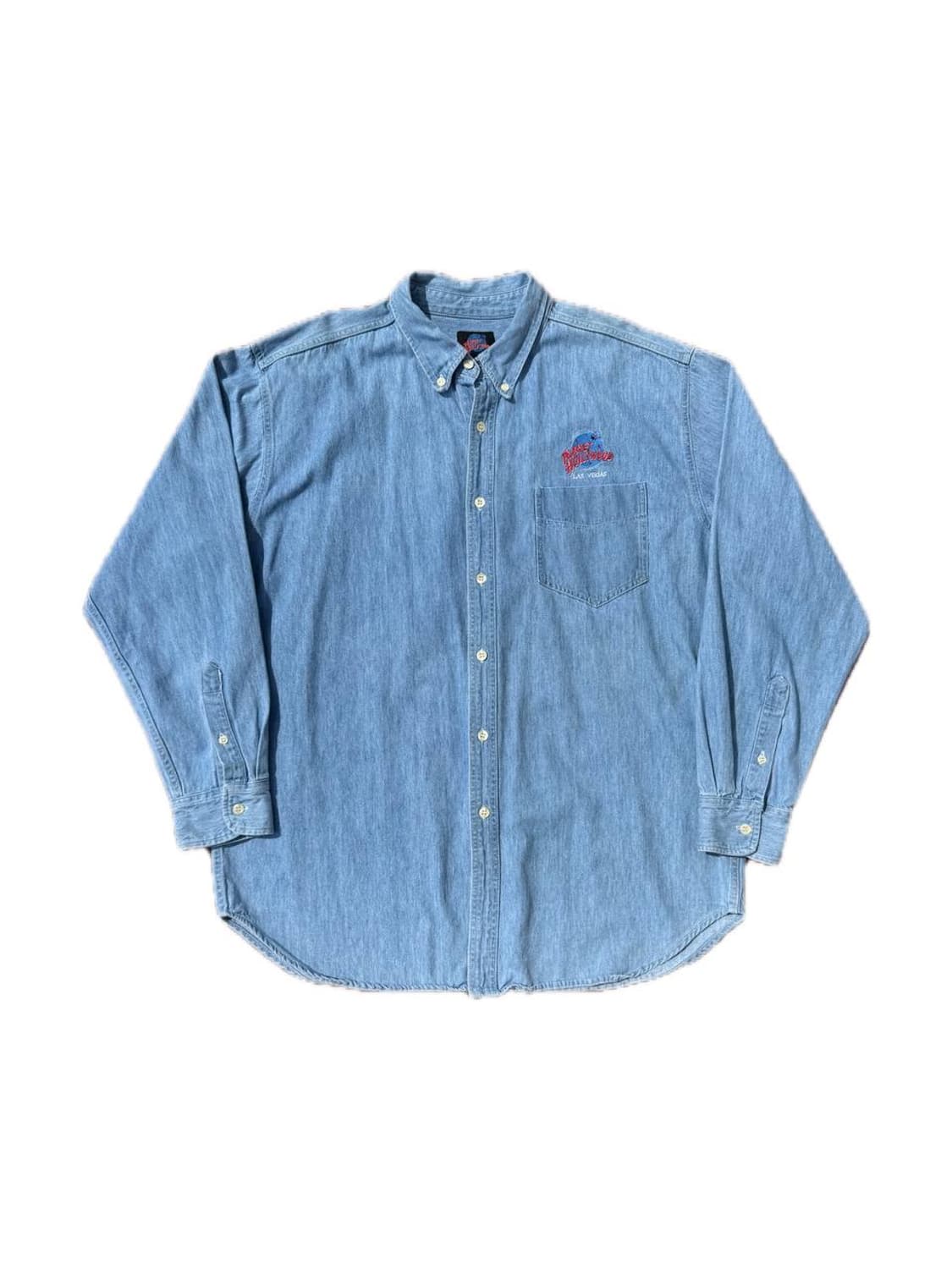 플래닛 할리우드 라스베이거스 데님셔츠 상품이미지1