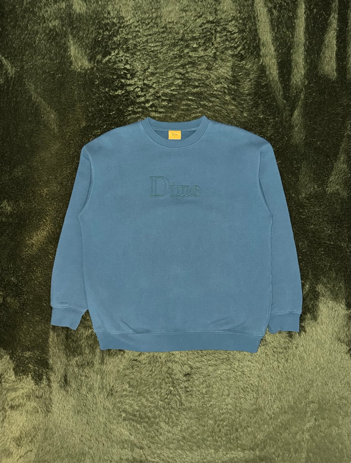 [L] DIME 다임 아웃라인 엠브로이더리 로고 스웻셔츠 틸 상품이미지1