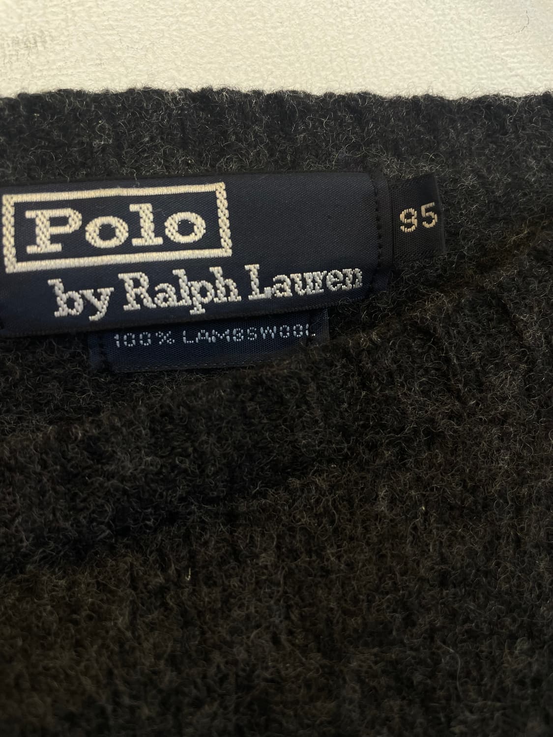 폴로니트 램스울100 폴로랄프로렌 니트:) 상품이미지3