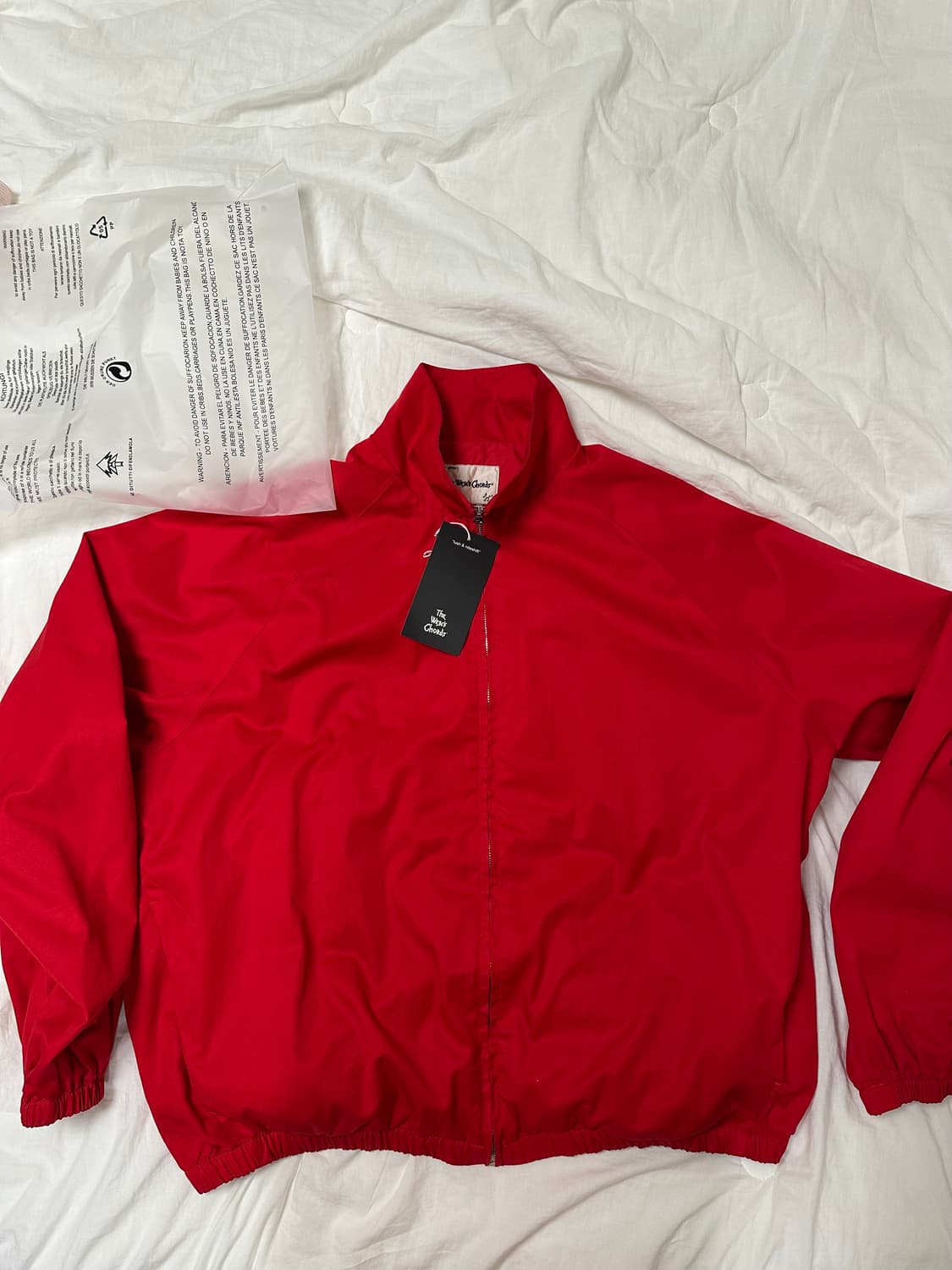 [2]더 뤡코즈 실키 개버딘 자켓 레드 상품이미지1