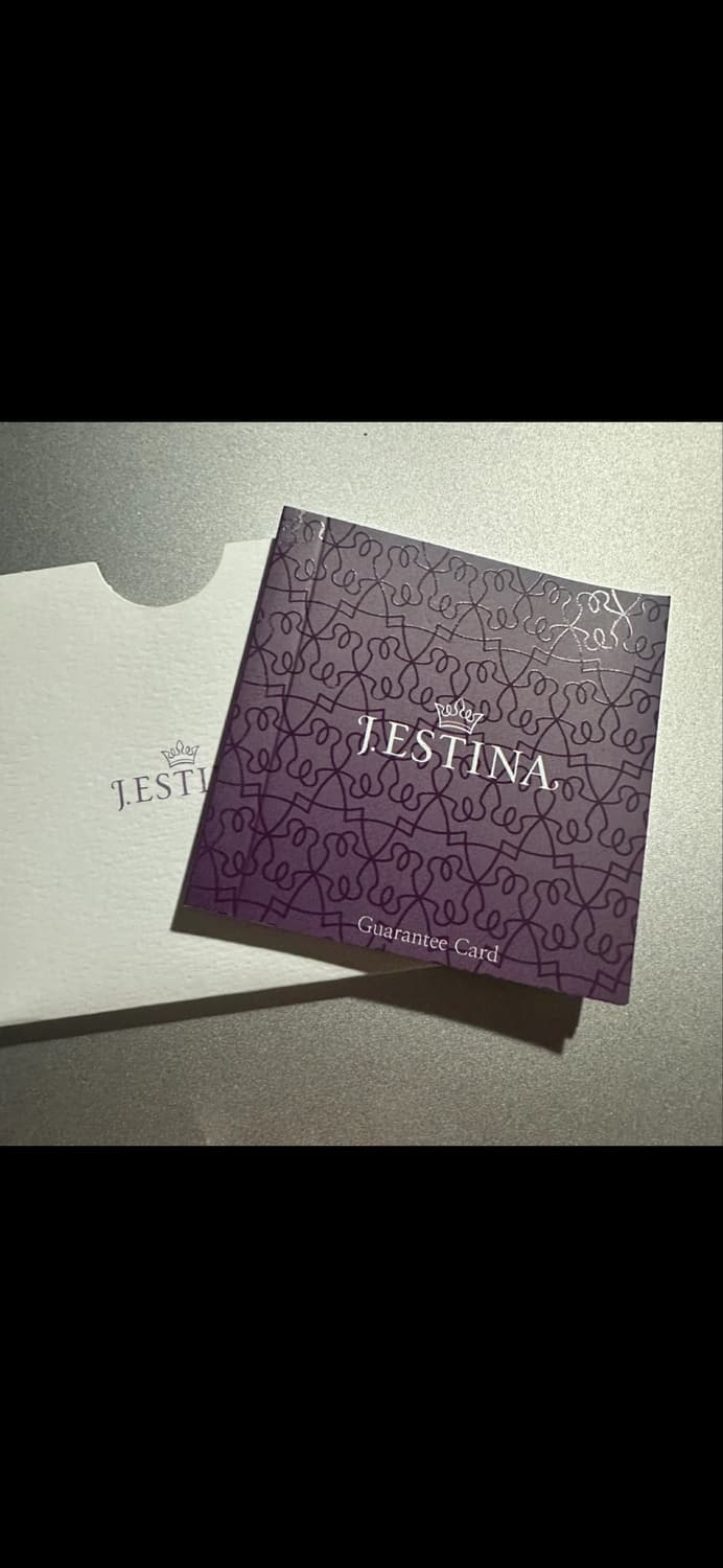 제이에스티나 목걸이 미착용 새제품 보증서 포함 상품이미지2