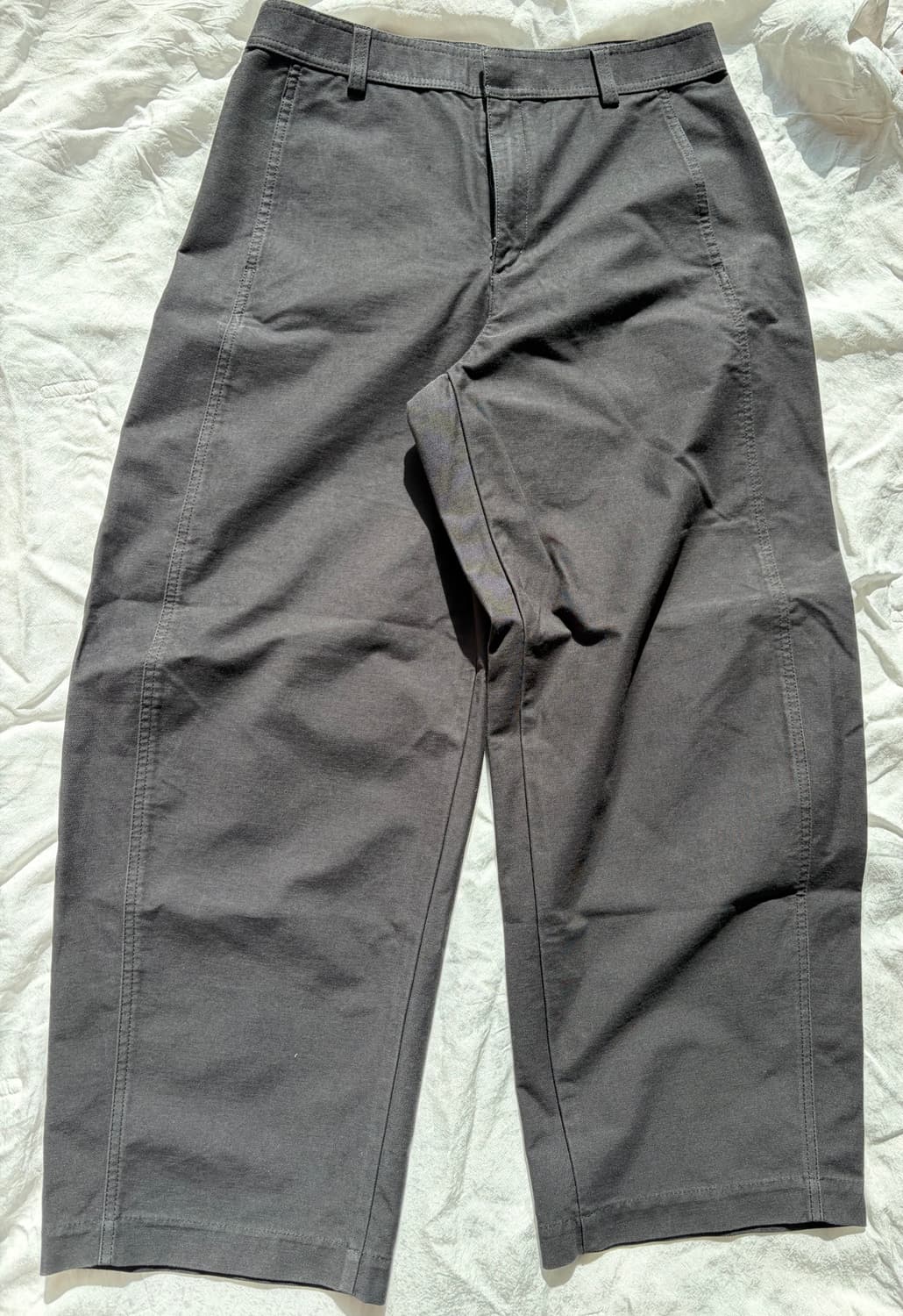 유니클로 져지 배럴 레그 팬츠 여자xl 상품이미지1