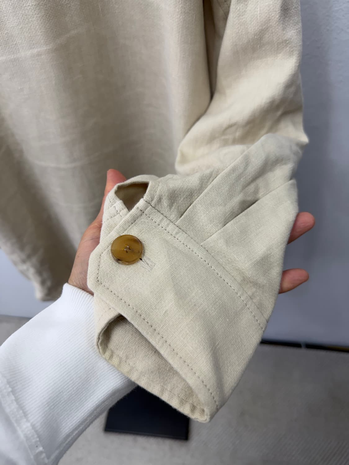 정품) 타임 한섬 20ss 여성 오버사이즈 자켓 82 상품이미지5