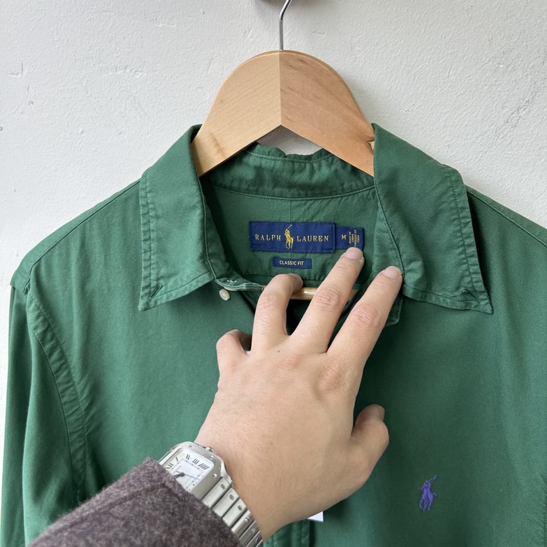 15357 - 폴로 랄프로렌 그린 셔츠 상품이미지3
