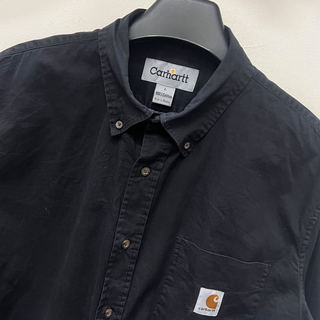 칼하트 리메이크 블랙 긴팔 셔츠 남방 L 상품이미지3