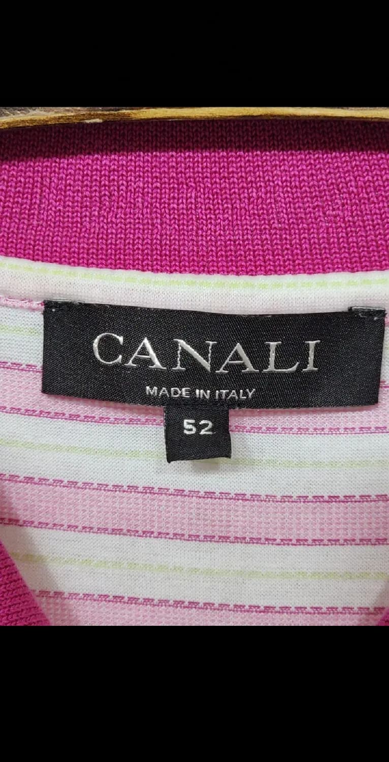 (XL) 까날리 반팔 카라티 단가라 PK 폴로 티셔츠 이태리판  상품이미지3