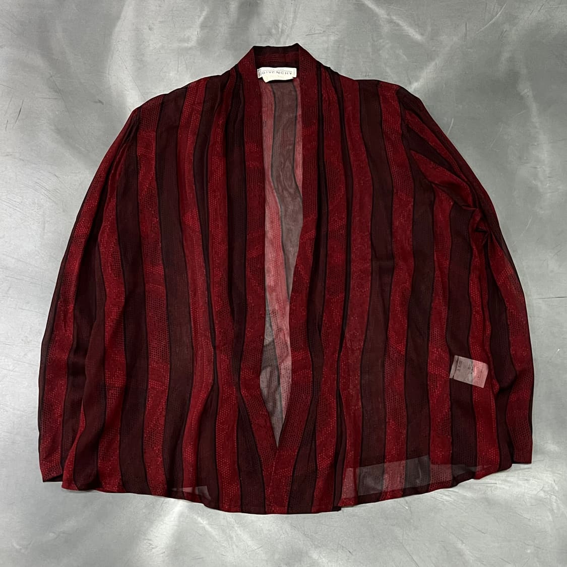  지방시 패턴 시스루 실크 가디건 y14559 상품이미지1