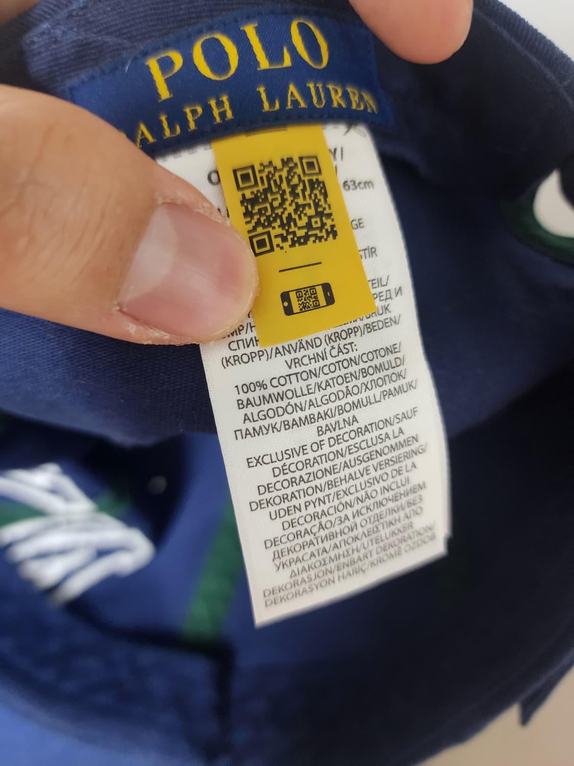 폴로 네이비 NY 볼캡 상품이미지2