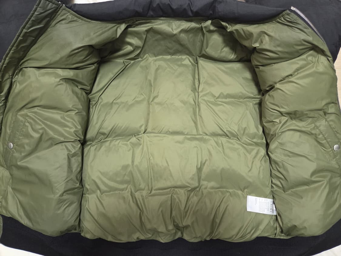 Laine(레인) 다운 ma-1 점퍼 상품이미지8