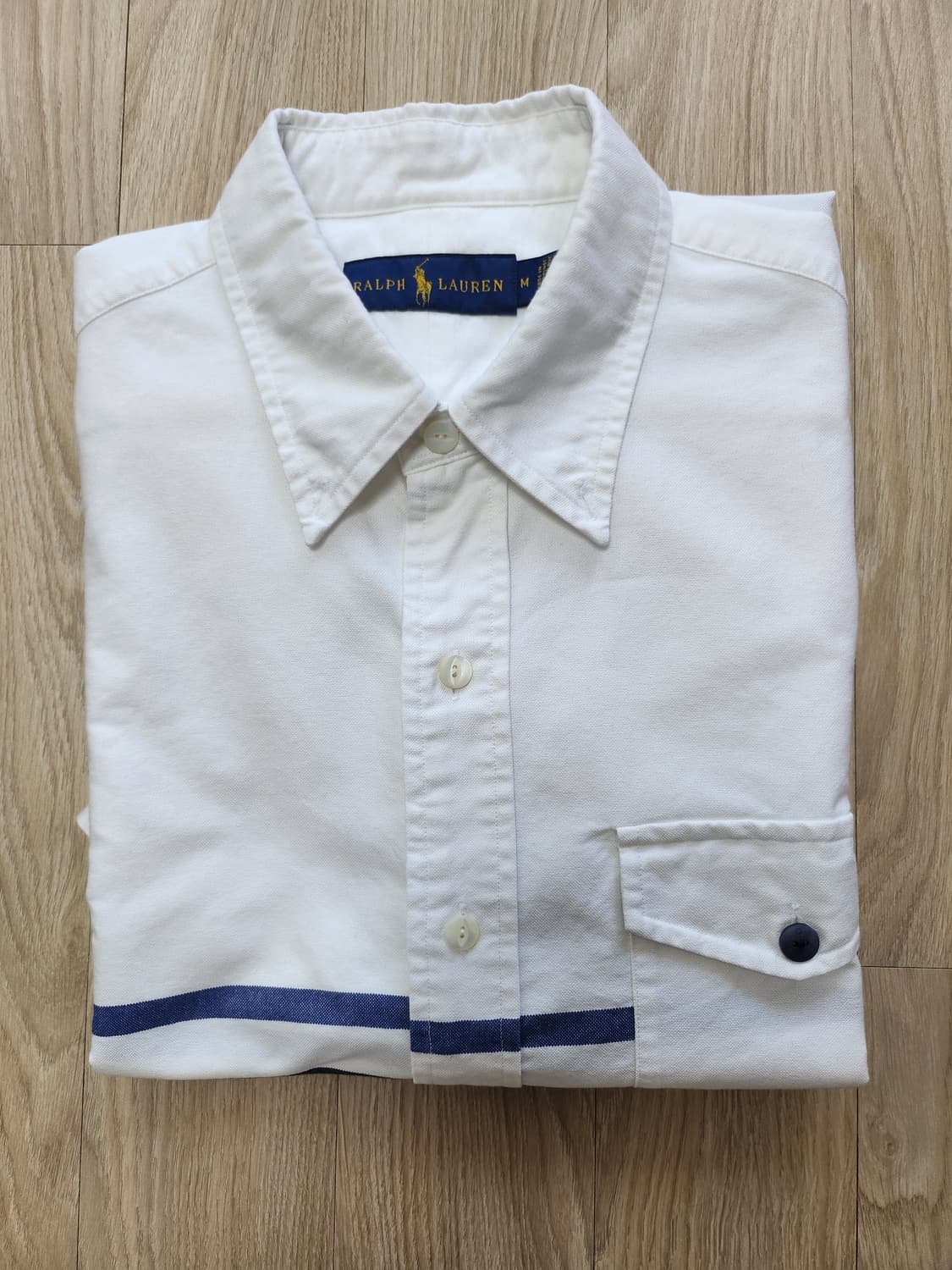 폴로랄프로렌 옥스포드반팔셔츠 (M 상품이미지4