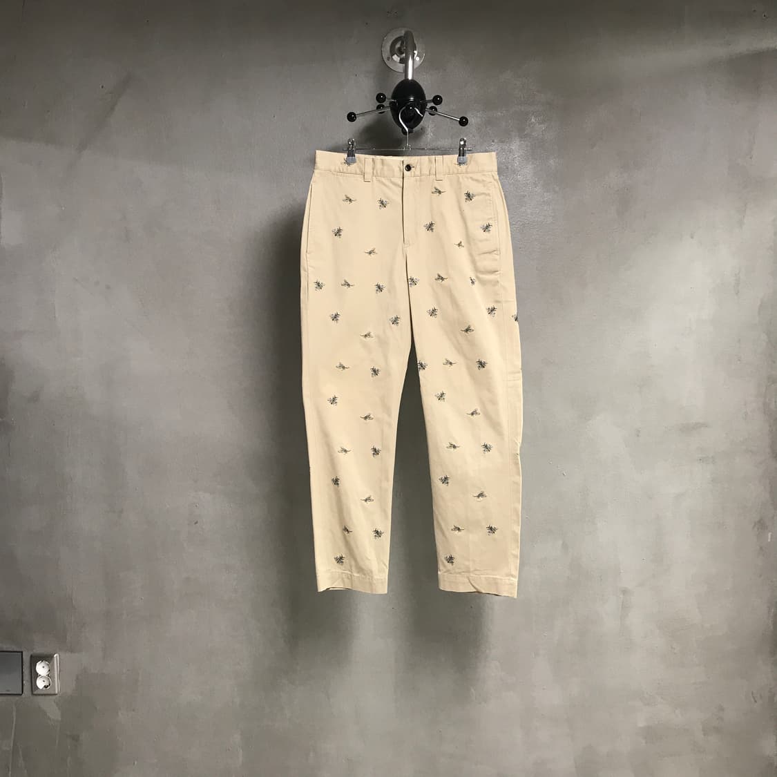 폴로 랄프로렌 베이지 멀티 자수 치노 팬츠 32/30 상품이미지1