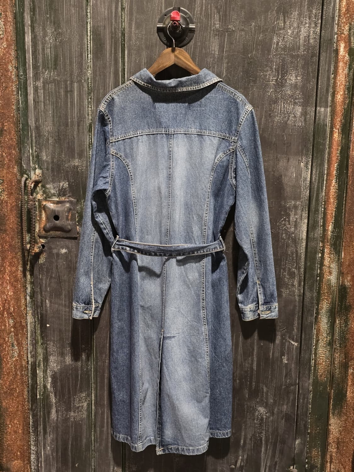 90s AGE Jeans Long Denim Jacket 상품이미지6