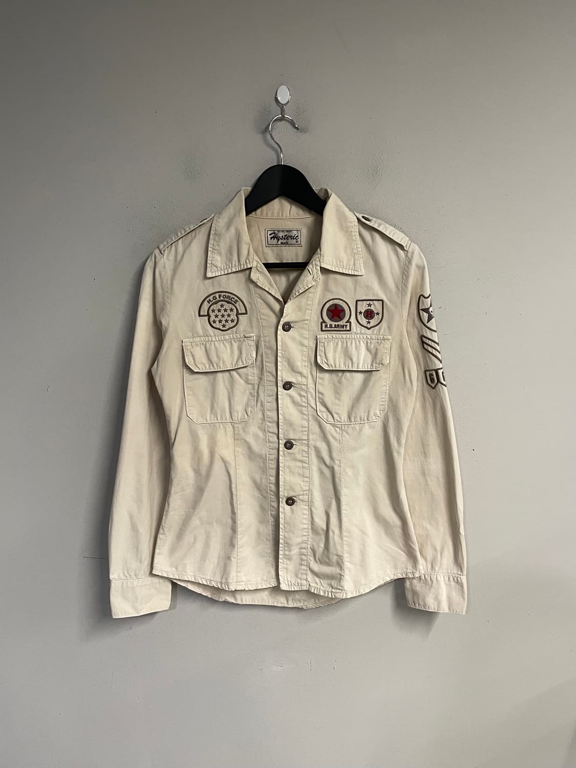 Hysteric Glamour Heavy military shirt  상품이미지1