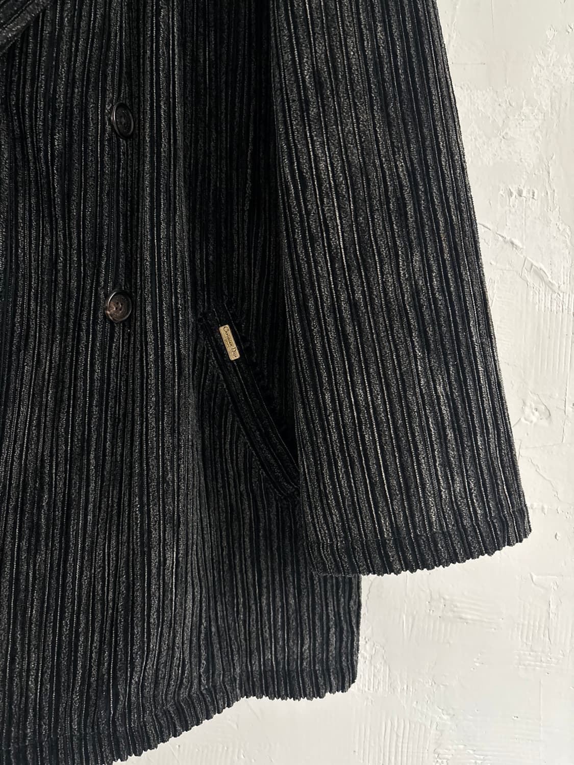  Christian Dior 90s 코듀로이 피코트 상품이미지3