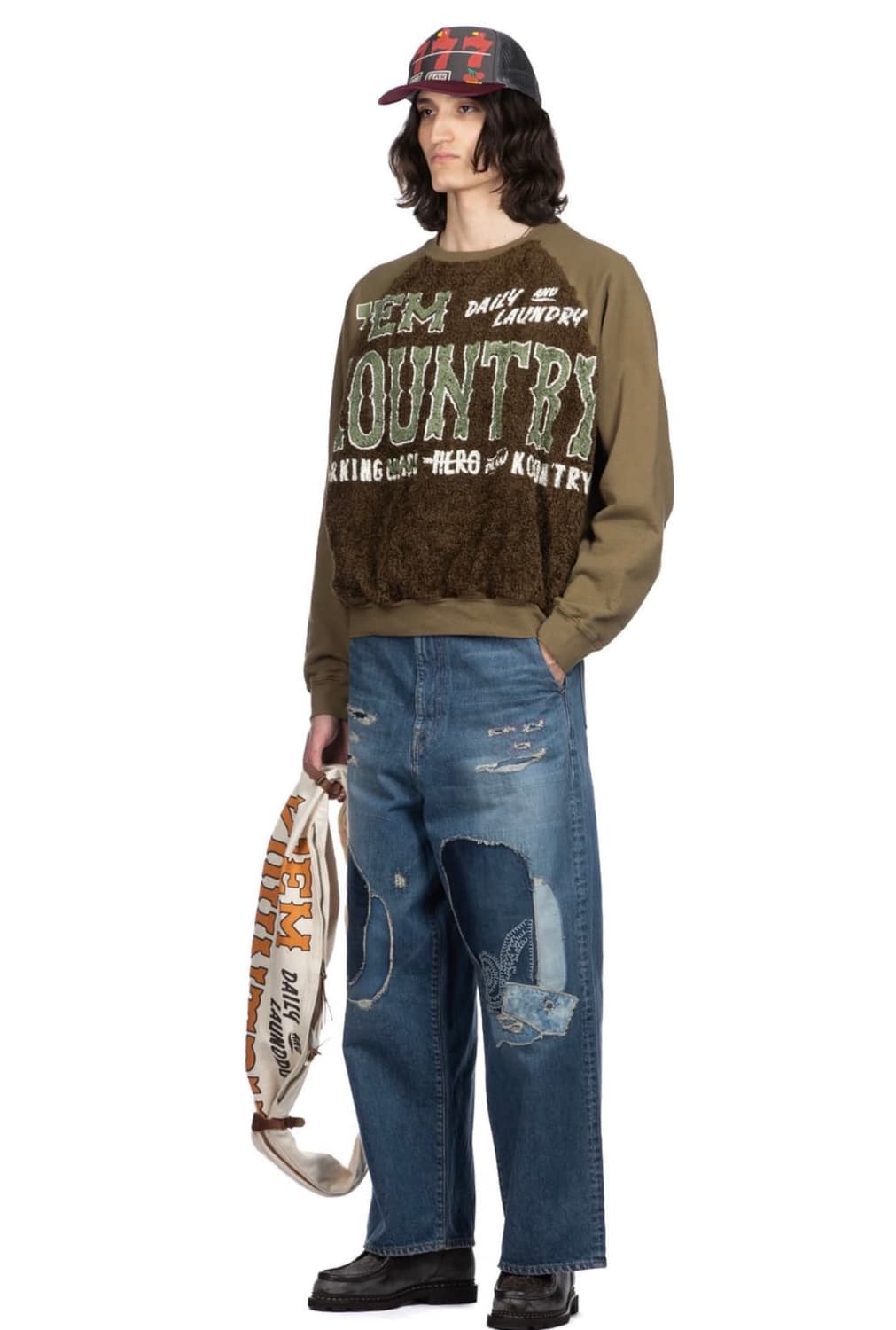 캐피탈 퍼그리즐리 맨투맨 상품이미지1