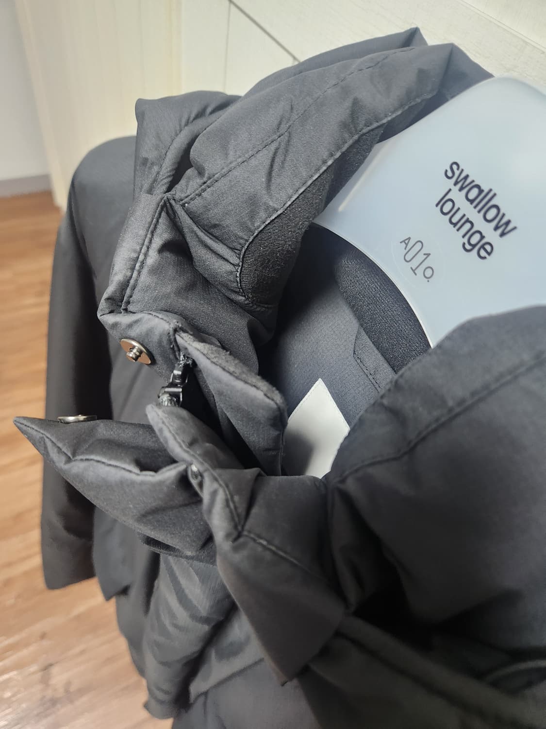 247시리즈 도레이 구스다운 블랙 M사이즈 상품이미지3