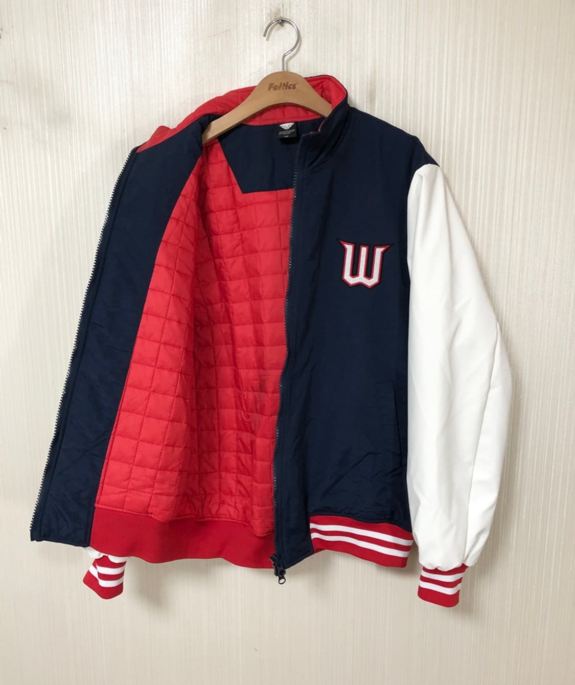 KBO 다이나핏 SK와이번스 어센틱 동계누빔자켓 2XL(110) 상품이미지7