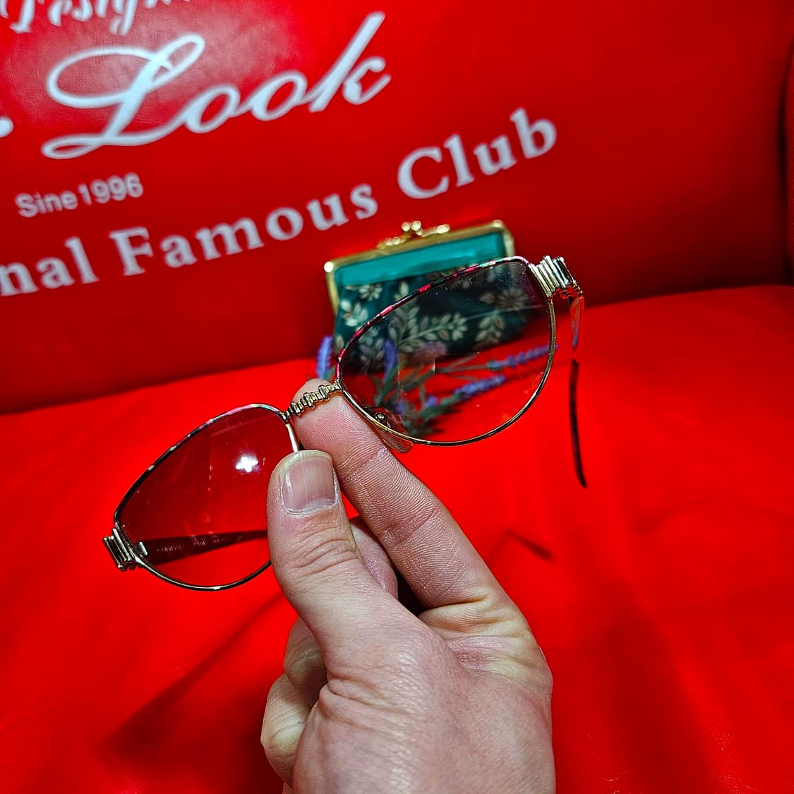 Commodo paris in Japan 플라워 라이니즈 글라스 안경 상품이미지5