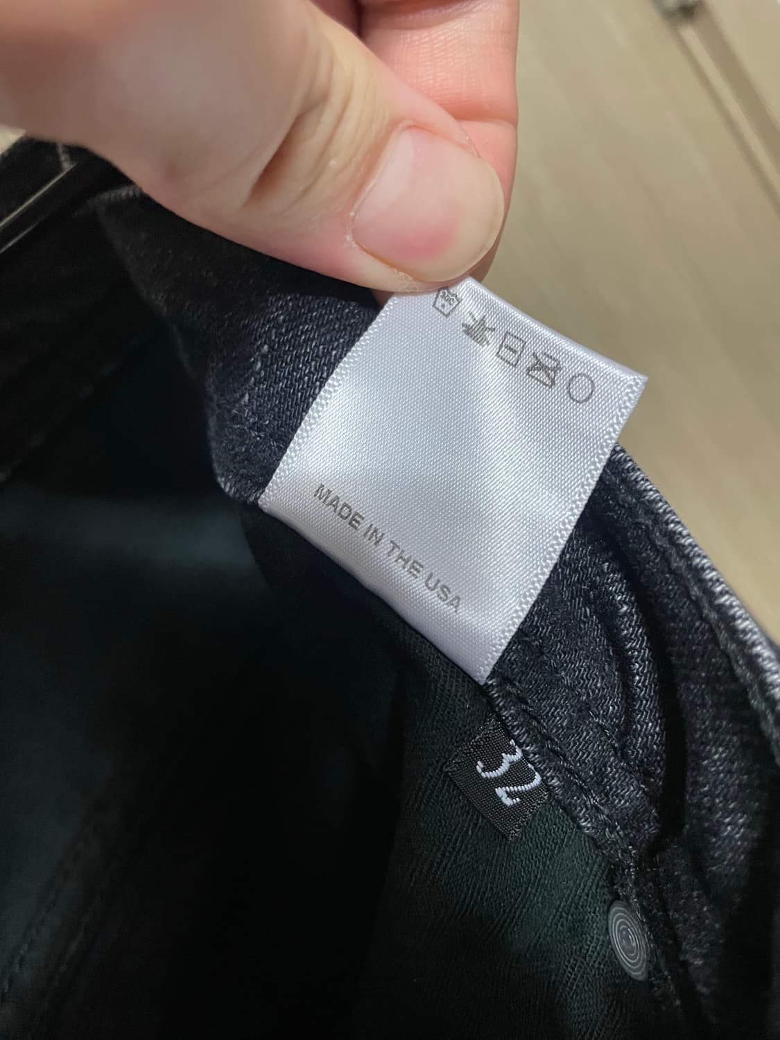 ERD 앙팡리쉬데프리메 블랙 데님 진 상품이미지4