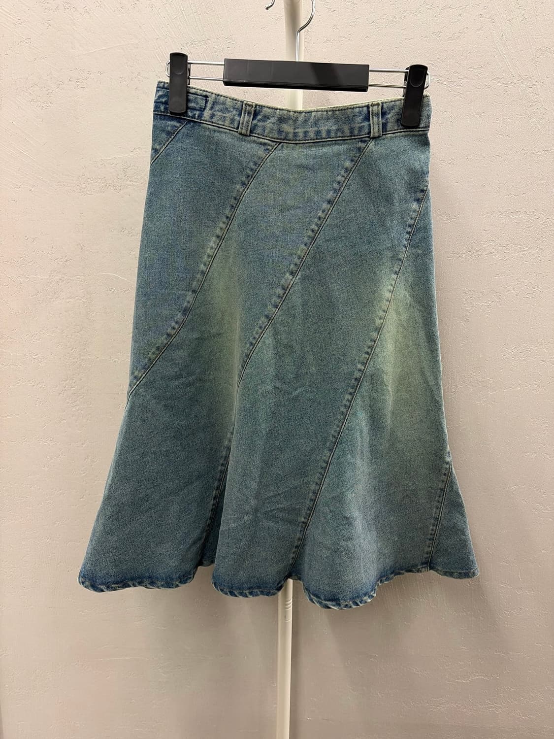 릭스달러 데님 롱 스커트 S 상품이미지5