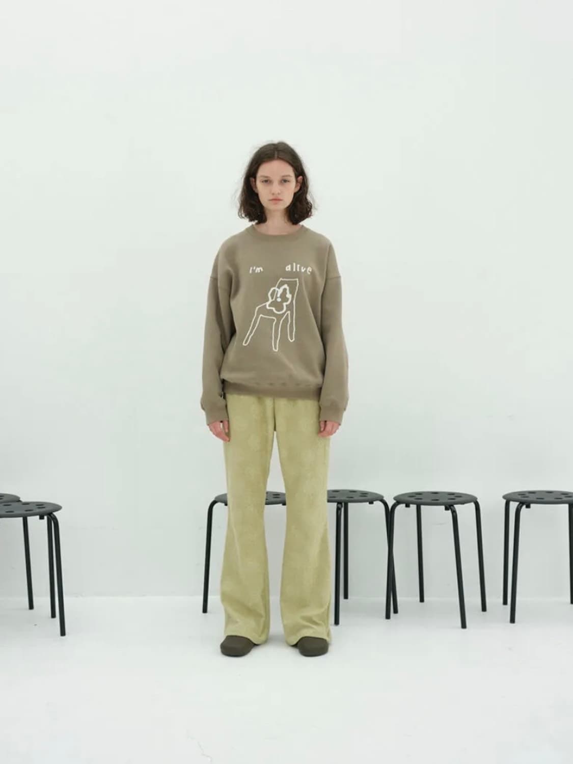 엔조블루스 테리플라워 팬츠 상품이미지2