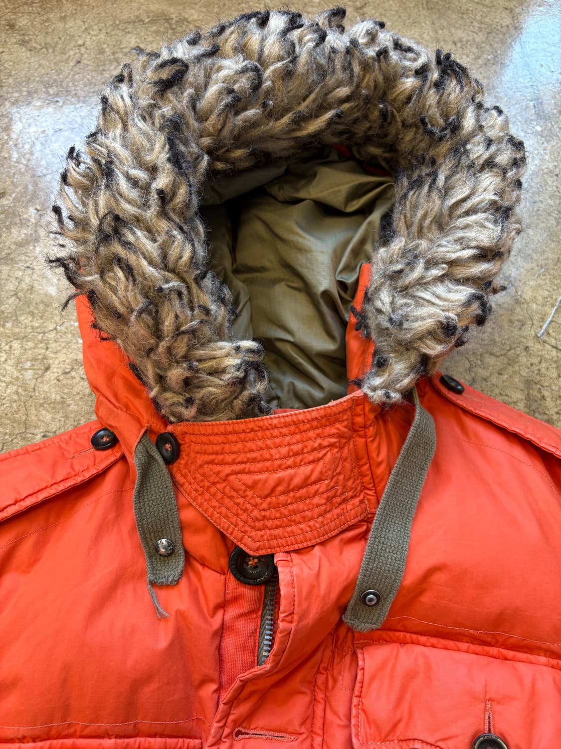 00s Polo Ralph Lauren 헤비 올드 다운 파카 상품이미지5