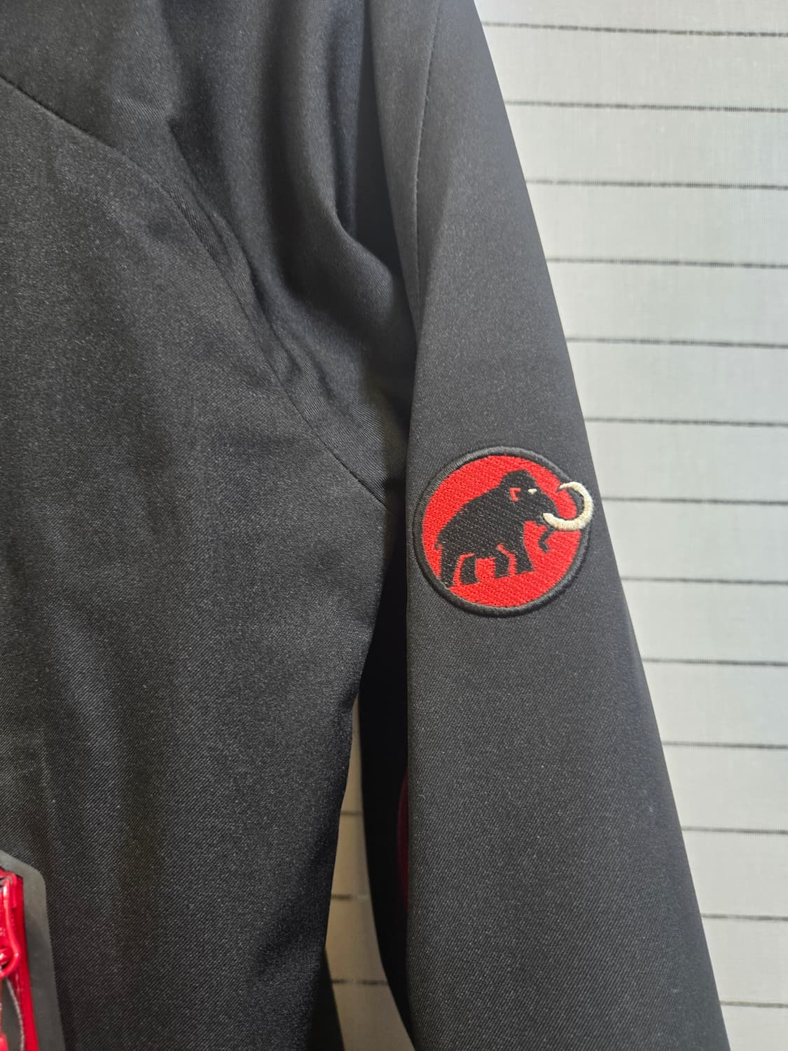 마무트 블랙/레드  고어택스 프로 후드 자켓 상품이미지2