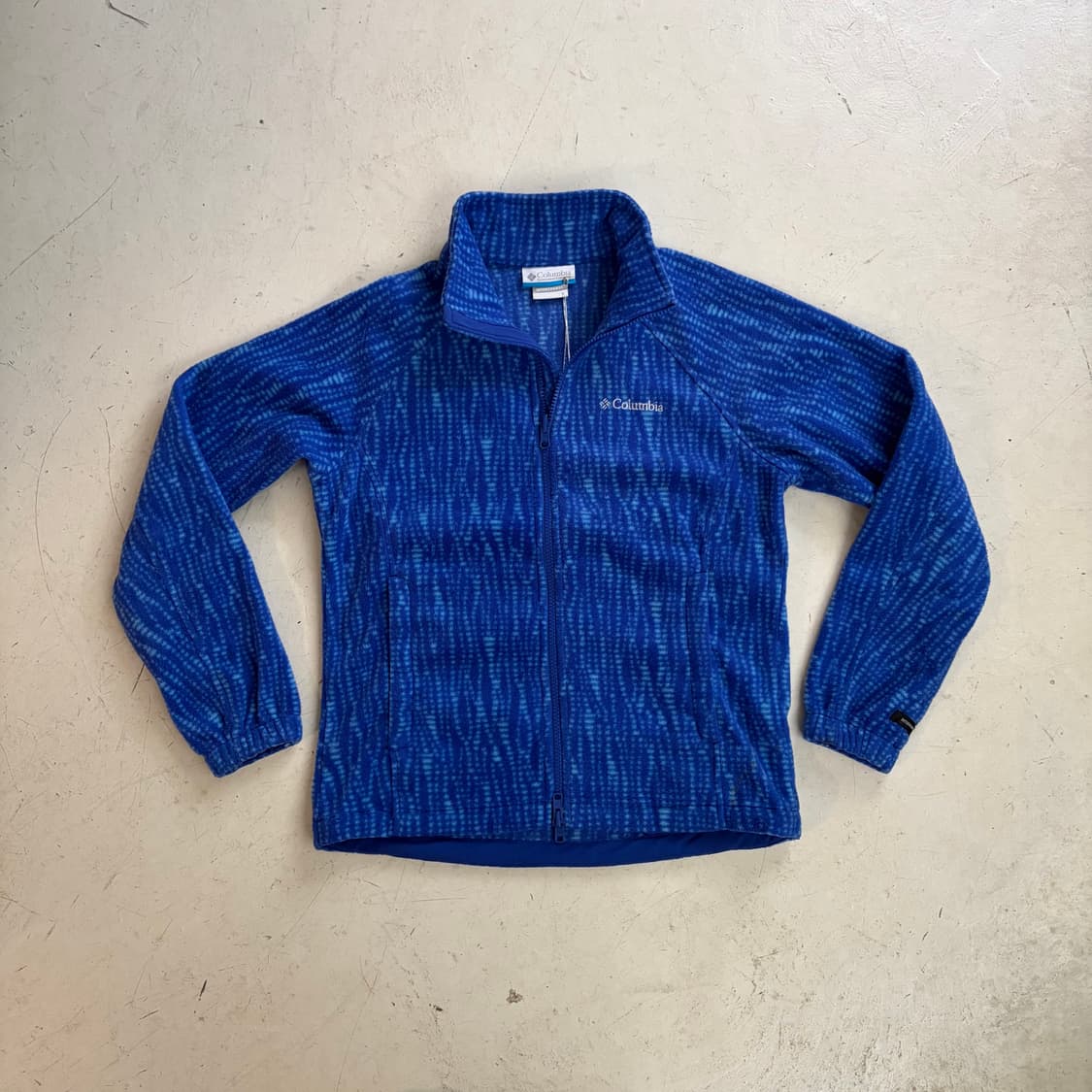 컬럼비아 빈티지 패턴 플리스 자켓 S 상품이미지1