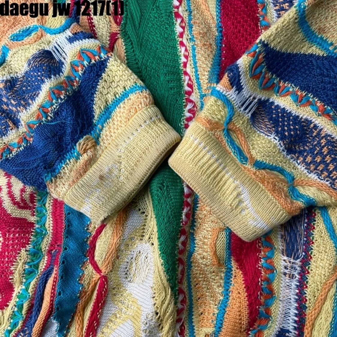 쿠지 케이블 니트 상품이미지6