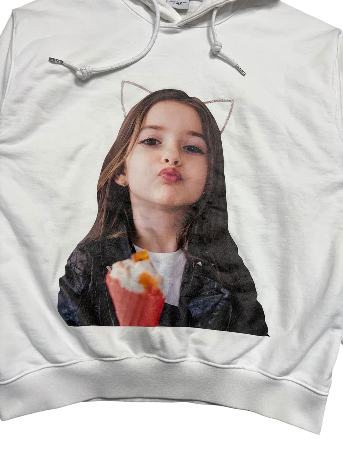 아크메드라비 후드티 화이트 상품이미지5