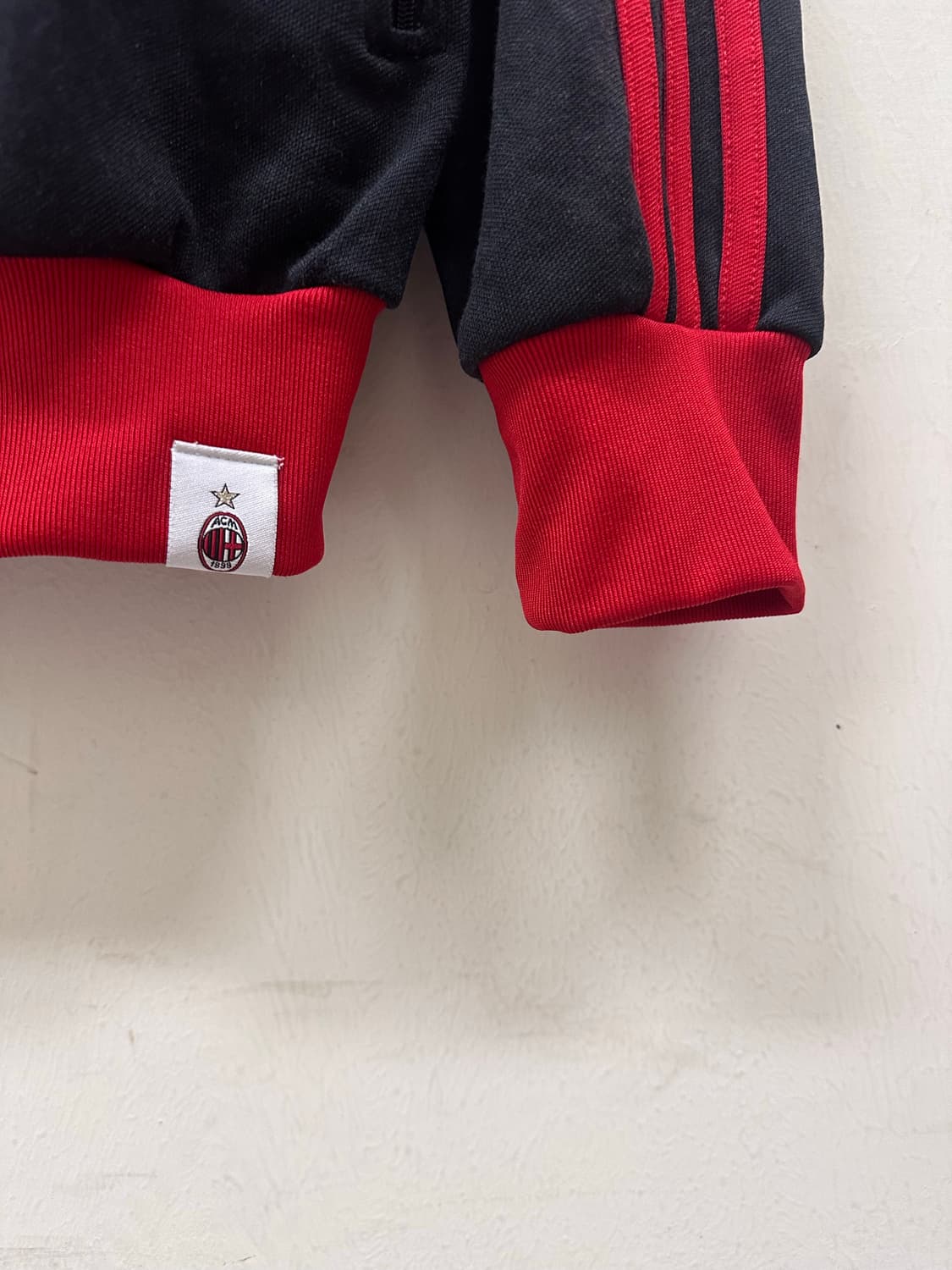 아디다스 AC밀란 검빨 축구 트랙탑 져지 상품이미지3