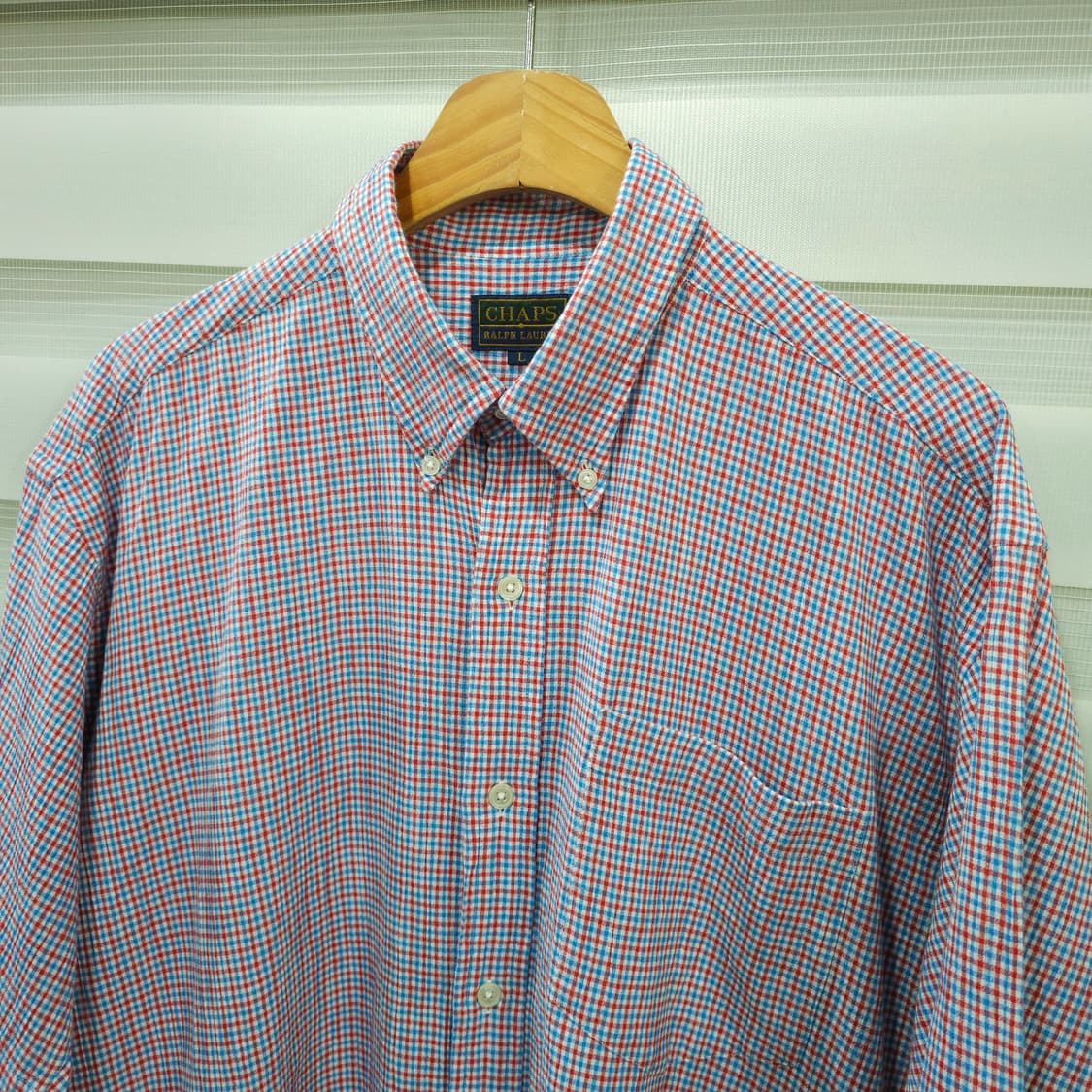 CHAPS RALPH LAUREN 반팔 체크셔츠- L 상품이미지2