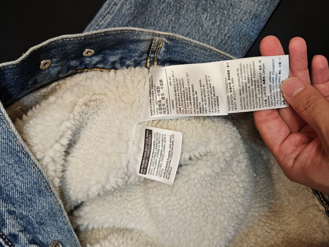 Levi’s Sherpa Trucker Jacket 상품이미지4