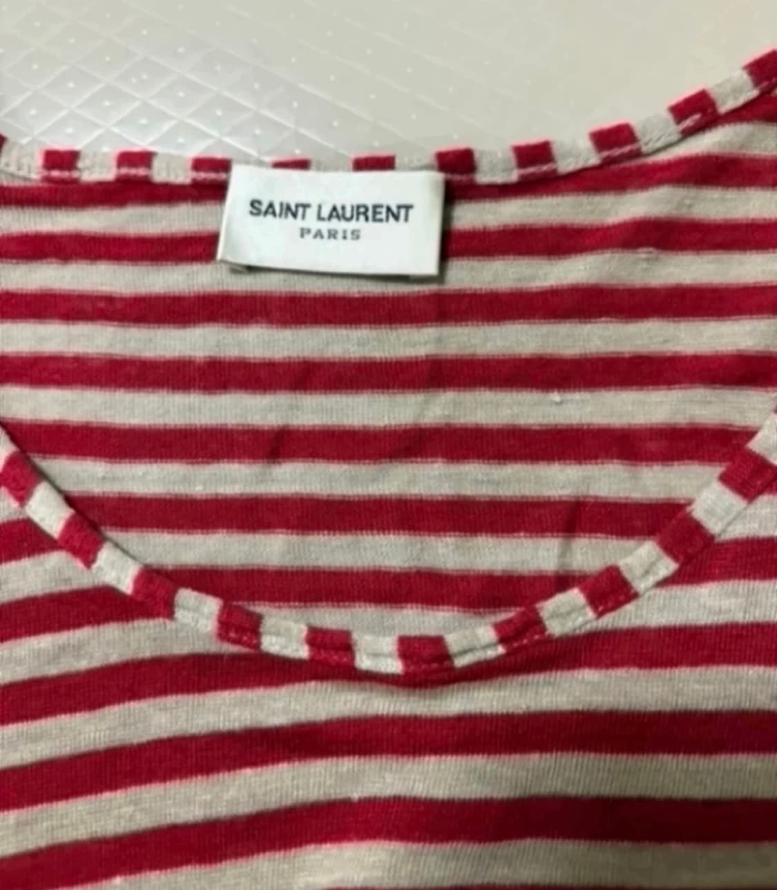 생로랑스트라이프반팔티(정품) 상품이미지8