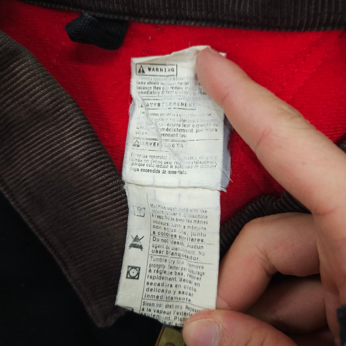 칼하트 J13 산타페 자켓 XL 블랙 Made in USA 상품이미지7