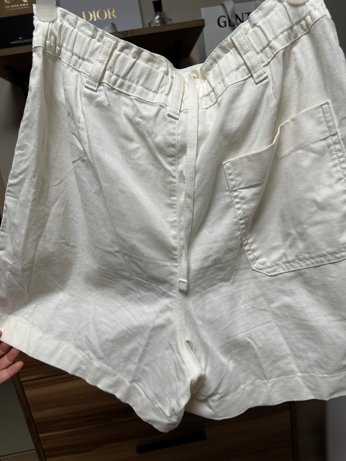 유니클로 린넨 쇼츠 오프화이트 S (55추천)    상품이미지7