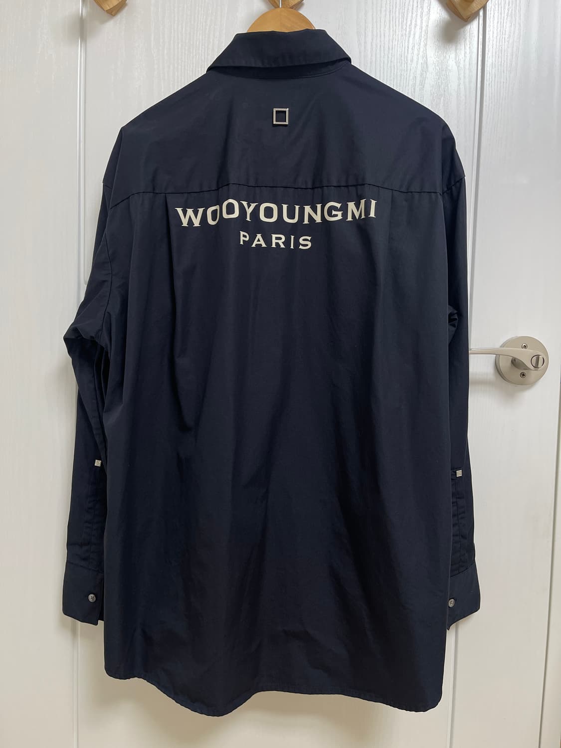 우영미 파리 셔츠 48 네이비 상품이미지2
