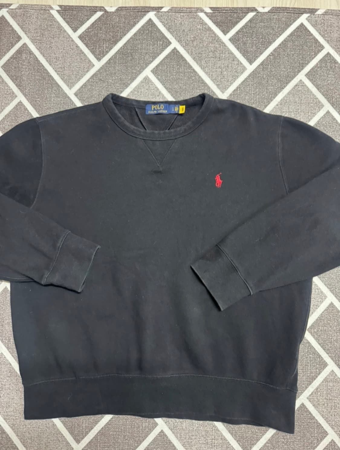 폴로 랄프로렌 블랙 맨투맨 L 105 가능합니다 상품이미지1