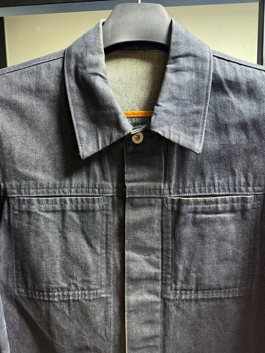 미니멀 데님 자켓 상품이미지2