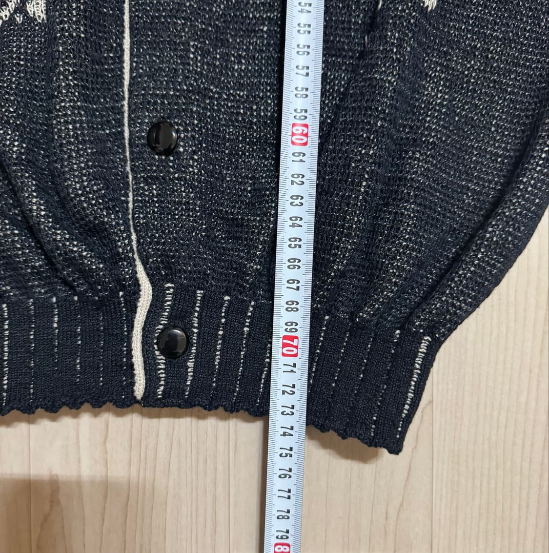 니들스 사스콰치패브릭스 러브&피스 브이넥 가디건 S 중고 상품이미지7