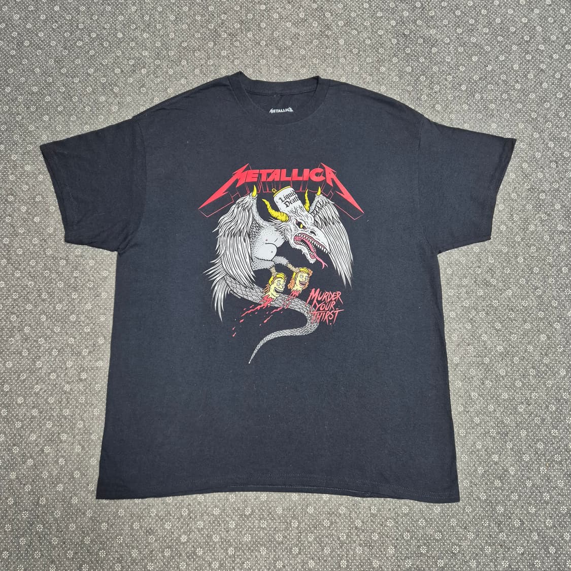 [XL]메탈리카 M72 월드투어 리퀴드데스 협업 -580 상품이미지1