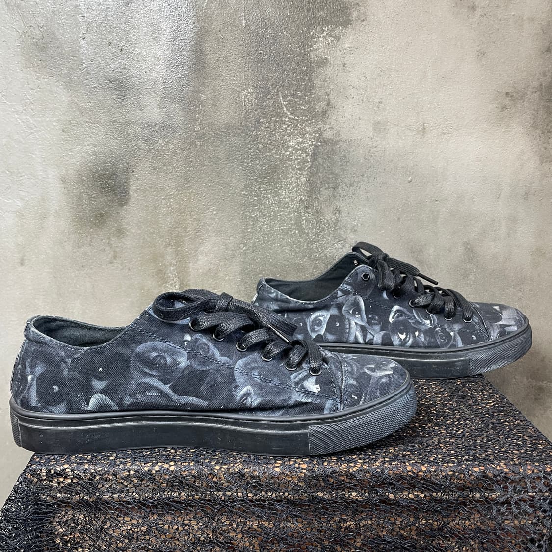 21ss 요지 야마모토 뿌르 옴므 캔버스 로우탑  상품이미지4