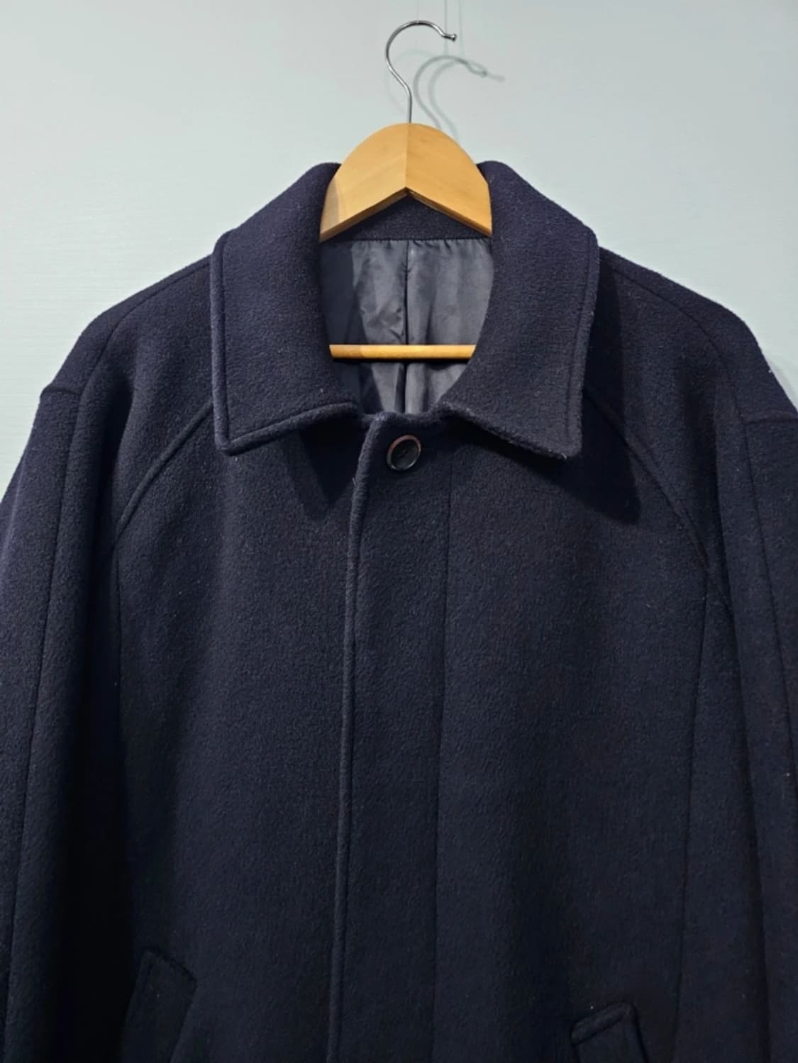 마리떼브랑소와저버 한섬 발마칸 네이비 오버핏 코트 95~100 상품이미지1