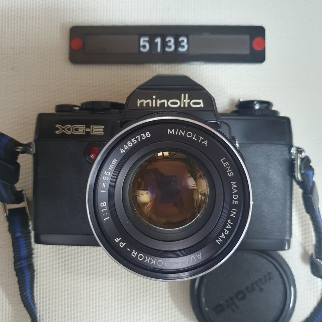 미놀타 XG-E 필름카메라 블랙바디 1.8 단렌즈 상품이미지1